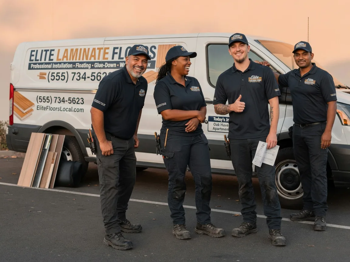 Laminate flooring installation company in Yantis, TX